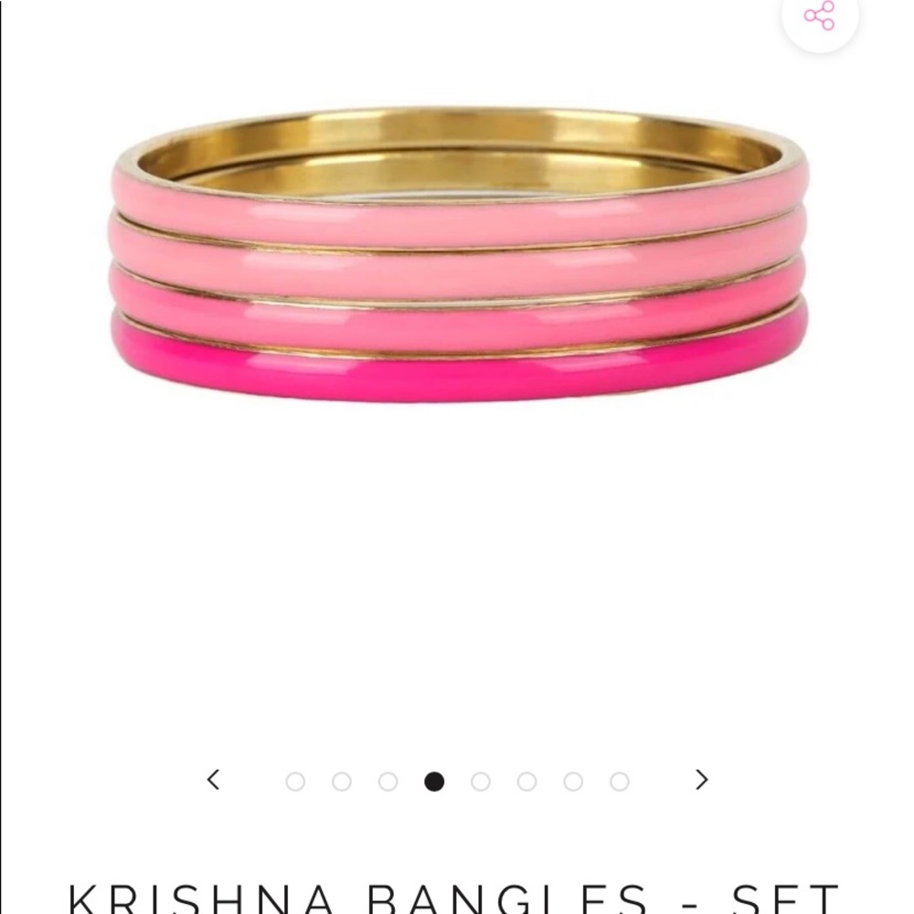 (2) Budhagirl PINK BANGLES SETS